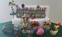 fairy garden flower fence                        061676