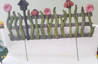 fairy garden flower fence                        061676