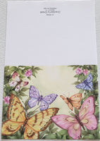 butterfilies personalized notes                    n-15 butterflies