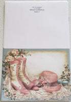 hat & shoes personalized notes           c-9
