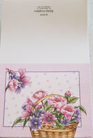 flower basket personalized notes            f-5