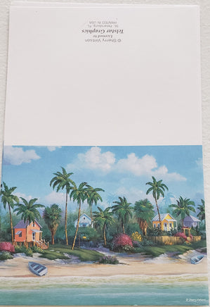 houses & palms personalized notes         sv-9