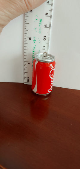 tiny red pop cans 1"  set of 4