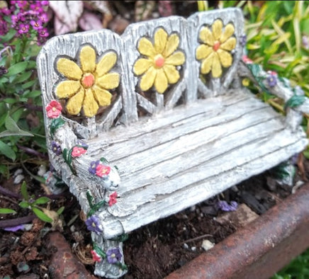 mini daisy bench      042069
