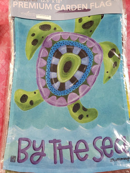 turtle by the sea garden flag          sd-31342