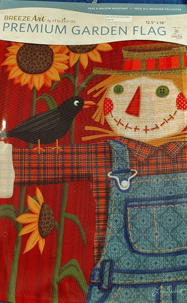 scarecrow rest stop garden flag   sd-31762