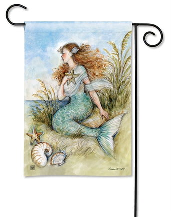 mermaid song garden flag                              sd-32165