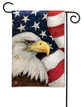 american eagle garden flag                         sd-32170