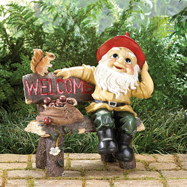 welcome bench gnome              sg-39265