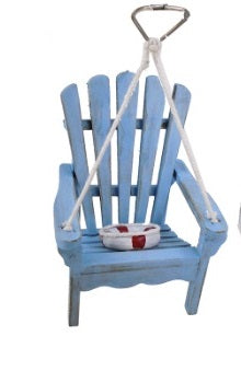 beach chair ornament- blue      cb0671683b