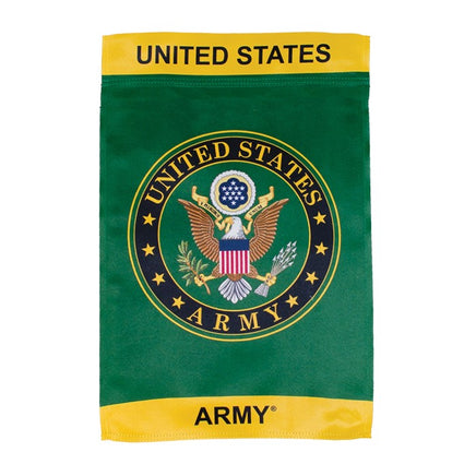 u.s. army symbol lustre garden flag                         sd-4492