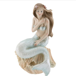 sitting 13" mermaid figurine                     89-03191-9