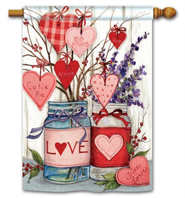 filled with love standard flag       sd-91873