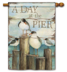 bay pier standard flag     28" x 40"                      sd-94093