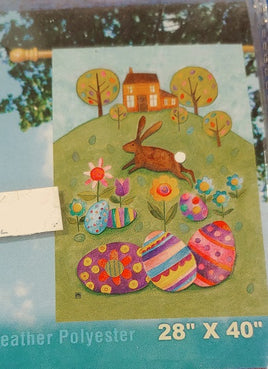 busy bunny standard flag  28" x 40"                                 sd-96831