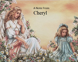 angel & child personalized notes                        a-3
