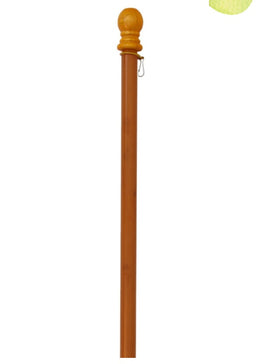standard flag pole - wooden pine                p7-7953wd