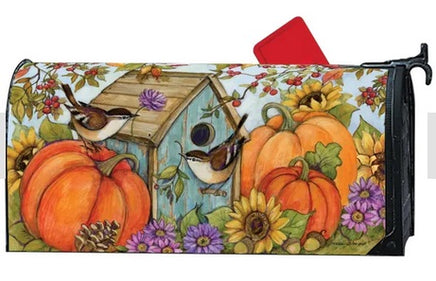 autumn birdhouse mailwrap        sd-03035