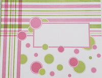 plaids & dots personalized notes               b-4