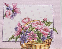 flower basket personalized notes            f-5