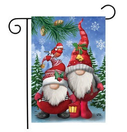 winter gnomes garden flag   gf4-9582