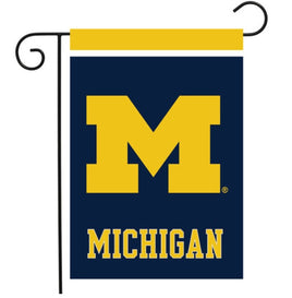 michigan wolverines garden flag   gf5-9900
