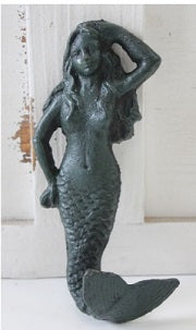 green metal mermaid hook                   ca-04a605