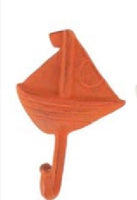 metal sailboat hooks                         h-59421-7 1) h-59421o-7  orange sailboat hook