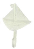 metal sailboat hooks                         h-59421-7 2) h-59421w-7 white sailboat hook