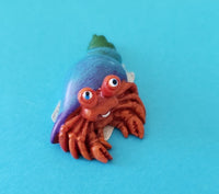 tiny blue shell hermit crab                sd-me197/fdc