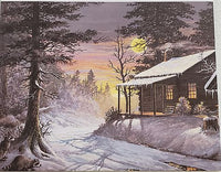 winter cabin personalized notes                     lr-17