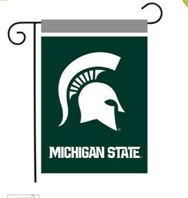 michigan st spartans team garden flag       gf5-9011