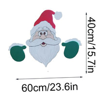peeking santa claus             3900201-07
