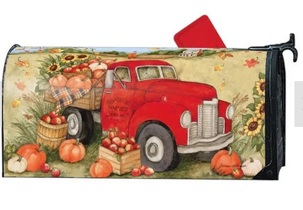 pumpkin delivery truck mailwrap        sd-01964