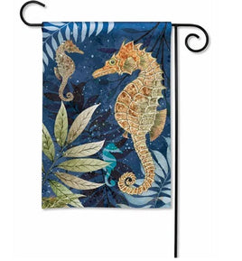 Seahorse Garden Flag                    SD-36869