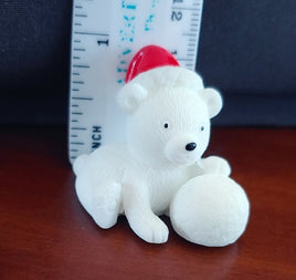miniature snow bear               21728