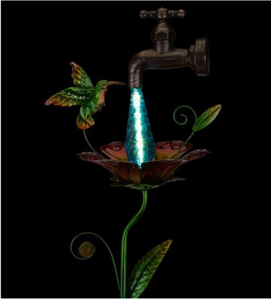 waterdrop solar stake - hummingbird   ra2012489