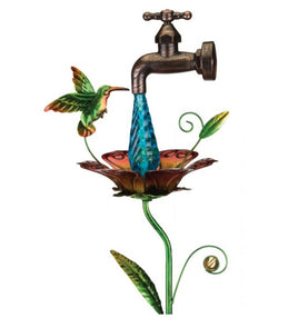 waterdrop solar stake - hummingbird   ra2012489