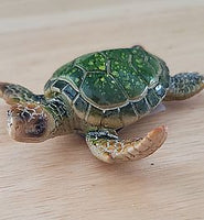 resin assorted 3" colorful turtles        ww-310x-3 1) ww-310x-g  green sea turtle