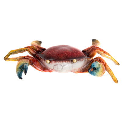 crab - red polystone 7"                ww-404-8