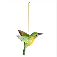 hanging hummingbirds              x-542-4 2) x-512-g   green hummingbird