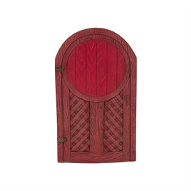 mini red hanging fairy door    sd-me122