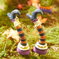 mini upside down witch legs        fdc-gg501