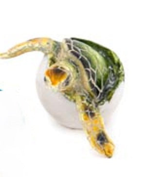 resin assorted 3" baby turtles                    ww-345-3 1) ww-345-g  green baby hatchling turtle